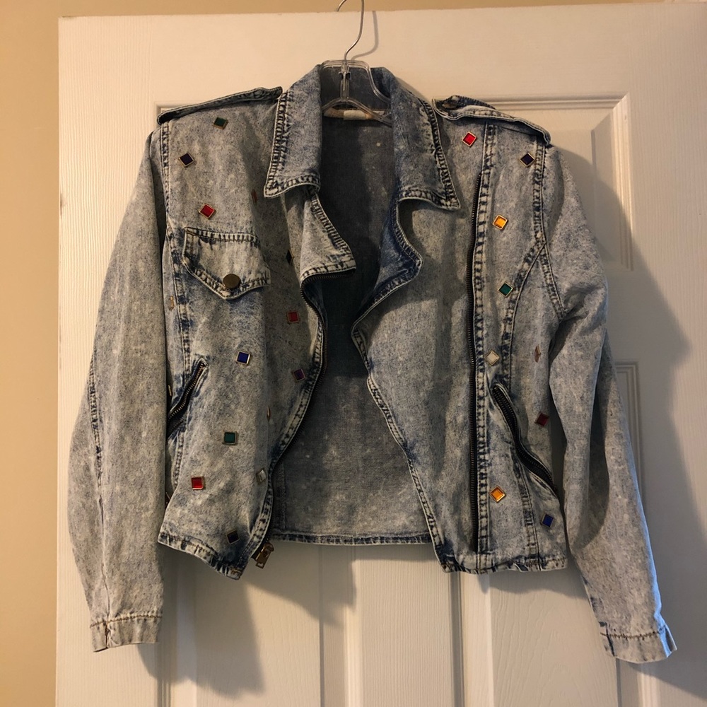 80’s Fashion Denim Jacket